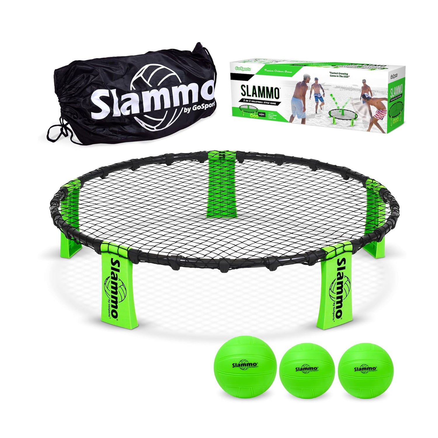 Slammo beach game for rent and in the 30A Beach areas of Florida